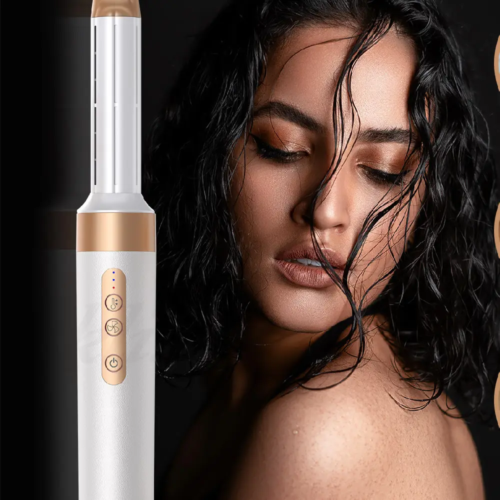 7-in-1 Hot Air Comb Automatic Curling Wand