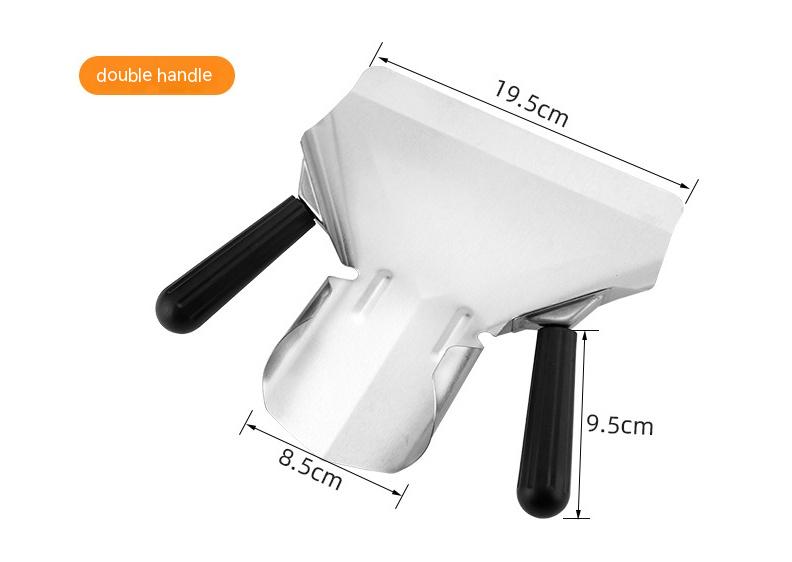 Title 1, Stainless Steel Fries Shovel Baking Tool