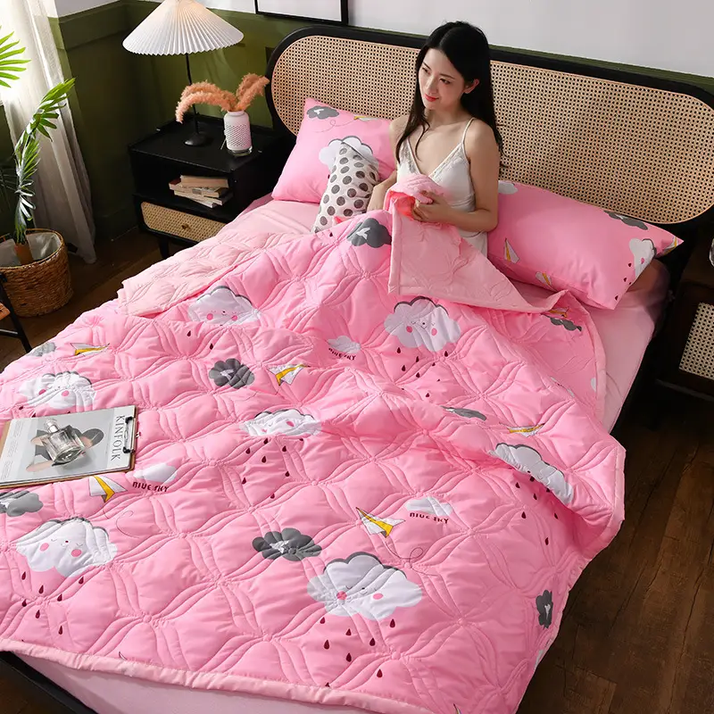 Summer Washed Cotton Summer Cool Quilt, Air-conditioning Quilt