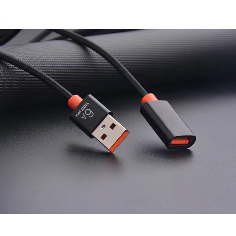 USB Male To Female Extension Cable, High Speed Data Transfer Extender Cord For Laptop, Desktop, TV And Car Devices
