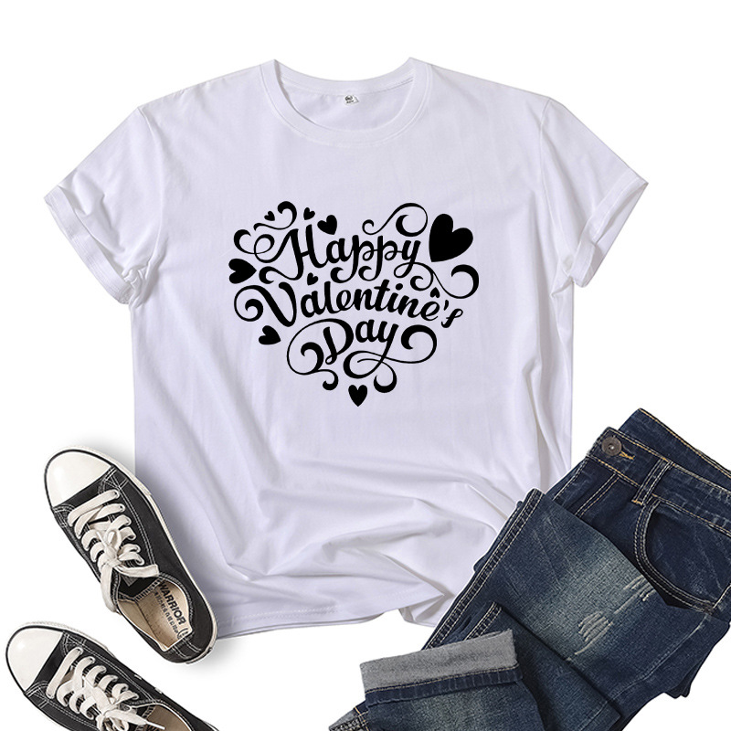 Title 9, Love Print T-shirt met korte mouwen voor heren ...