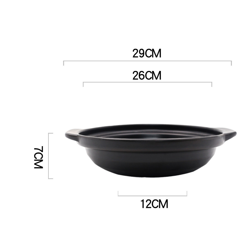 Title 15, High temperature resistant shallow casserole