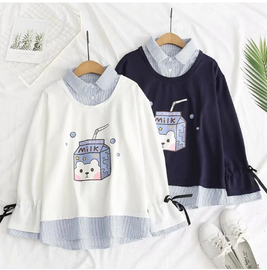 Title 11, Korean style new girl sweater