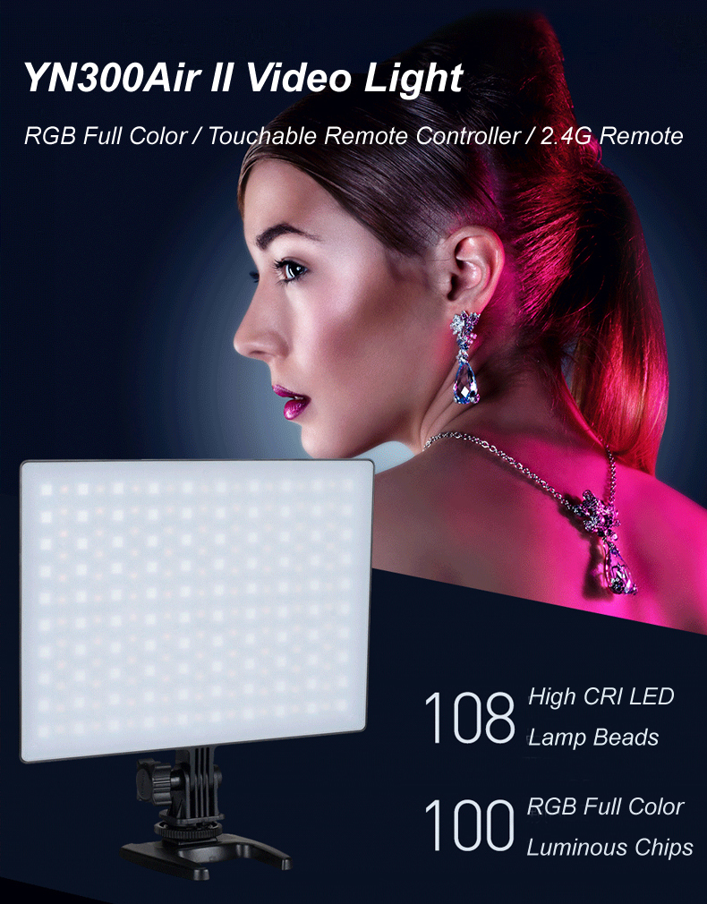 Lightweight Photography RGB Full Color Fill Light Remote Control