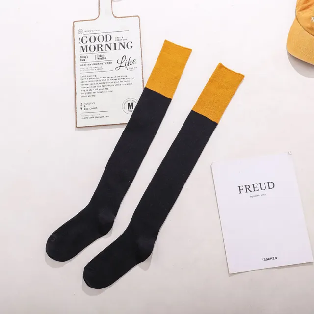 Harajuku Women's Stockings And Stockings Yellow - Shop at LoveMi