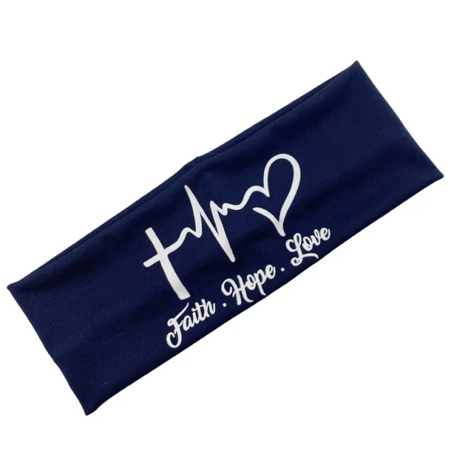 Milk Silk Mask Button Hair Band Navy Blue - Shop at LoveMi