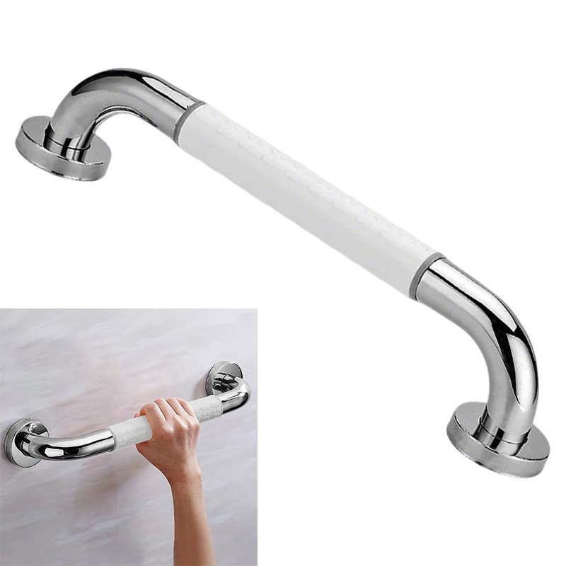 50cm Bathroom Grip Shower Tub Grab Bar Safe Handle Handrail Rail Disabled UK — image 5