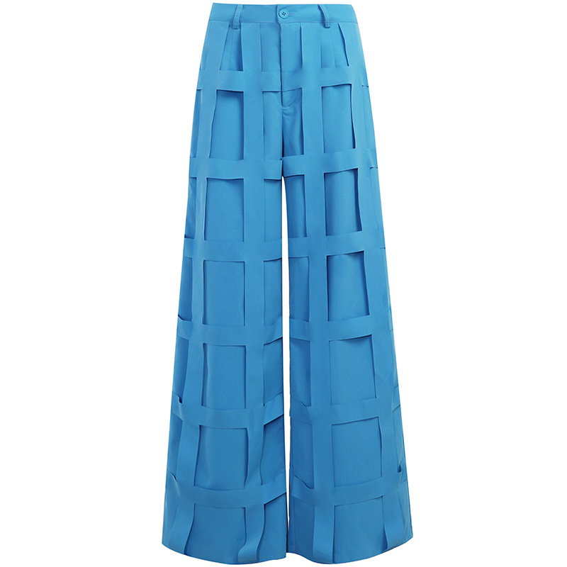 Title 4, Damen High Waist Straight Hose, Frühlingsmode. ...