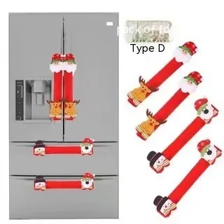 Christmas Refrigerator Handle Protective Cover Type D - Shop at LoveMi