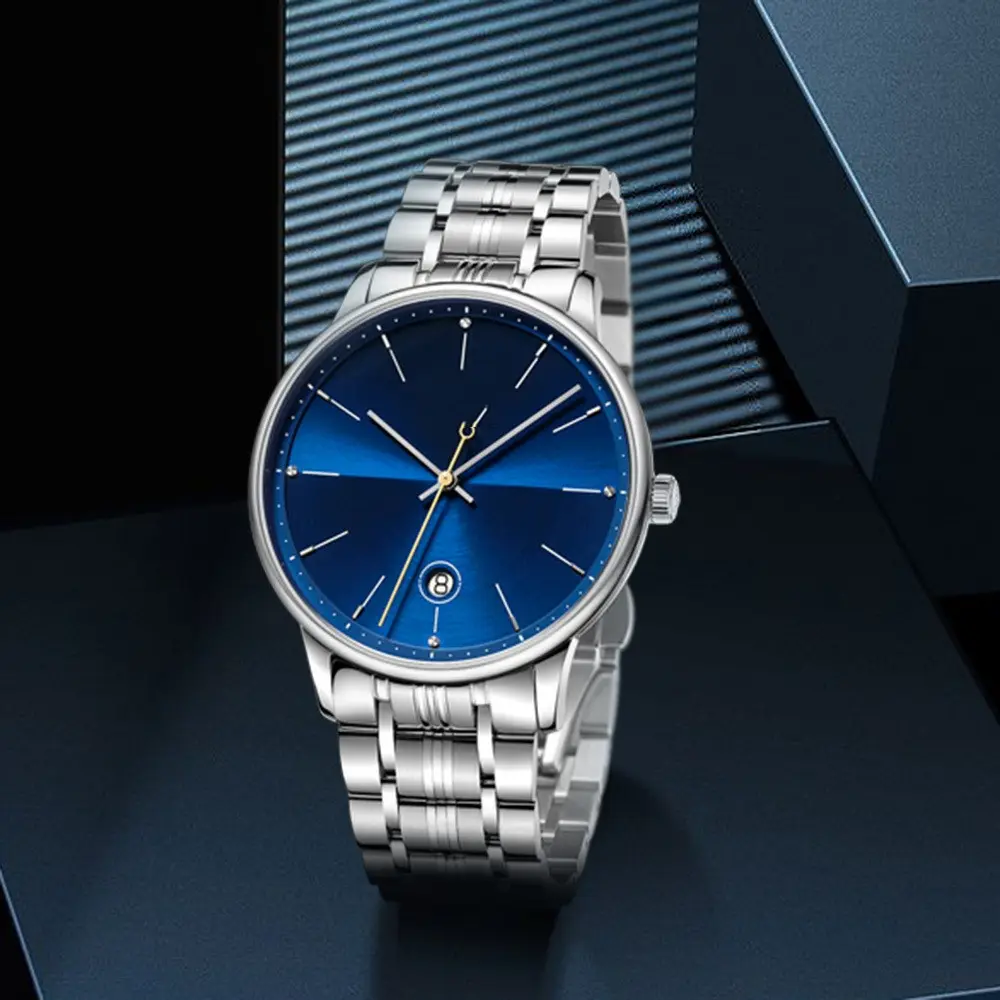Men's with Hollow Movement and Waterproof Luminous Mechanical Watch