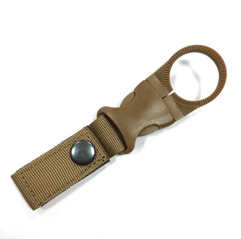 Nylon Woven Multifunctional Carabiner Portable Water Bottle Quick-hanging Mineral Water Clip