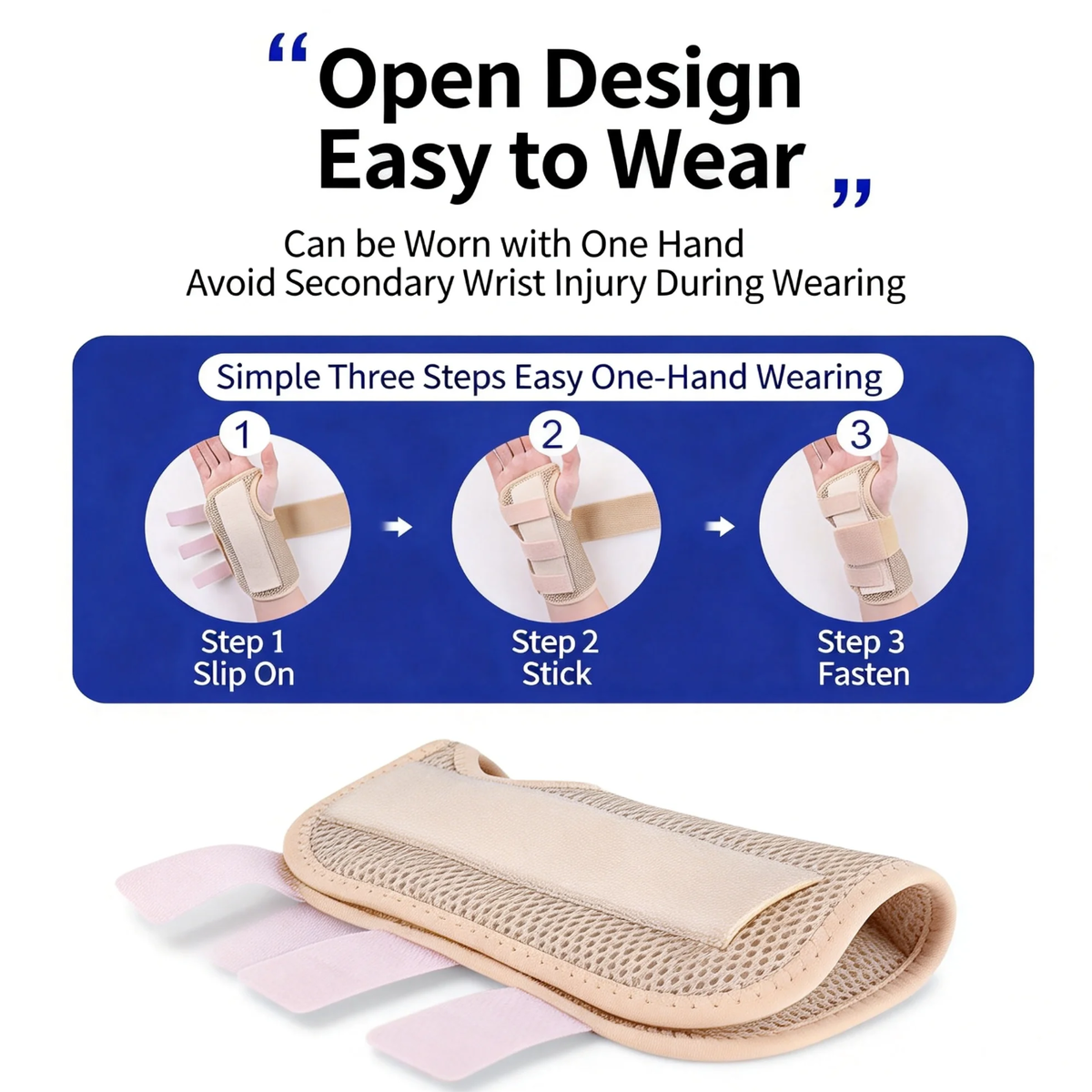 Attelle Poignet Aluminium — Soulagement Carpal Tunnel - image 6