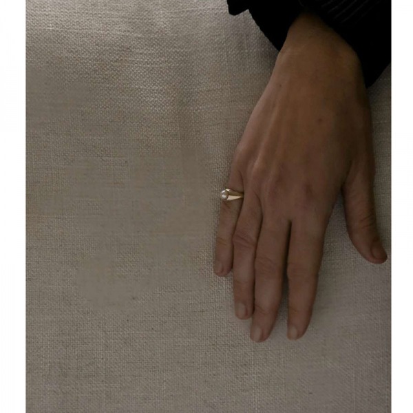 European And American Niche Pearl Exaggerated Ring Women