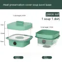 Multi-layer Dish Cover Heat Preservation Kitchen Cover Dining Table Leftover Storage Box Transparent Stack Cooking Hood Steamer view 6