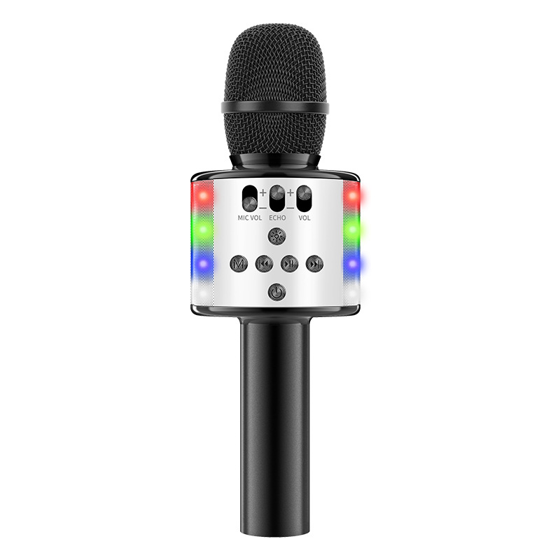 Kabelloses buntes Bluetooth-Lichtmikrofon - Bild 8 von 18