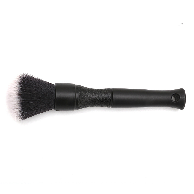 Car Interior Cleaning Brush Round Head Black Short - Shop at LoveMi