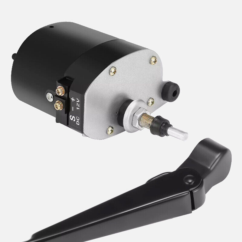 12V Windscreen Wiper Motor With Arm Blade Kit For Fishing-Boat Caravan-Universal — image 8