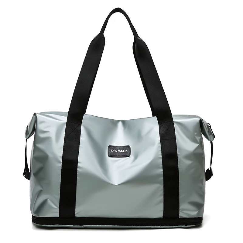 Men's Lightweight One shoulder Contrast Color Travel Bag Green - Shop at LoveMi