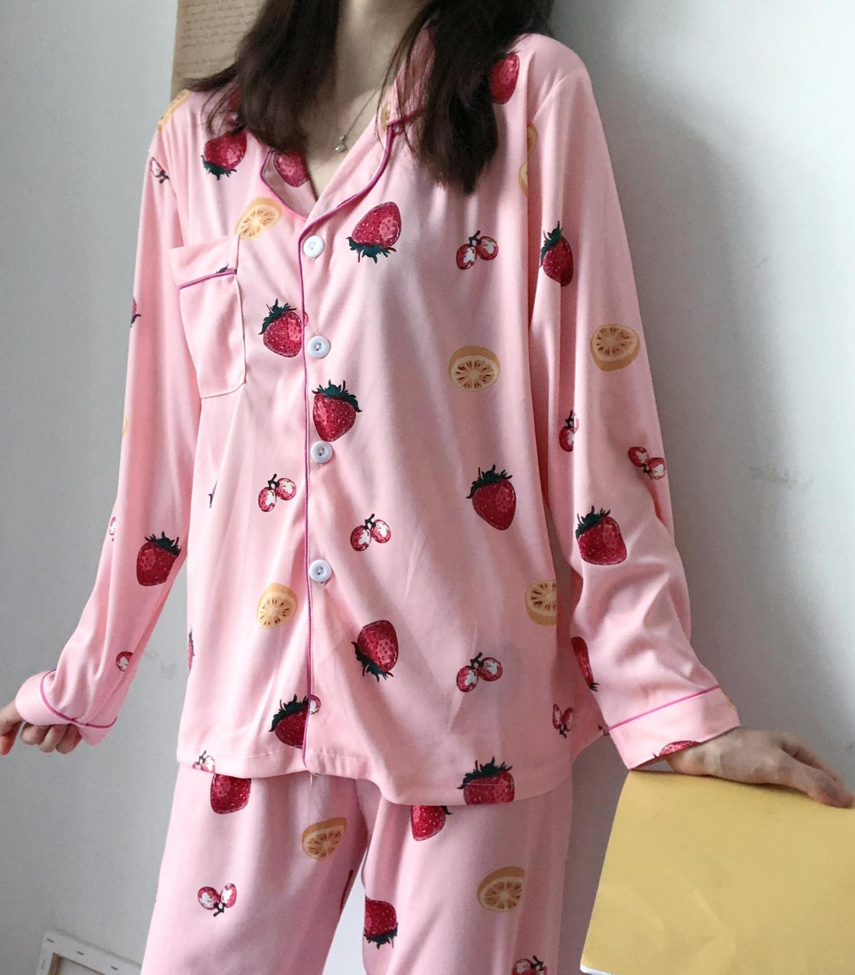 Title 6, Pajamas Ladies Home Service Suit Long Sleeve Ca...