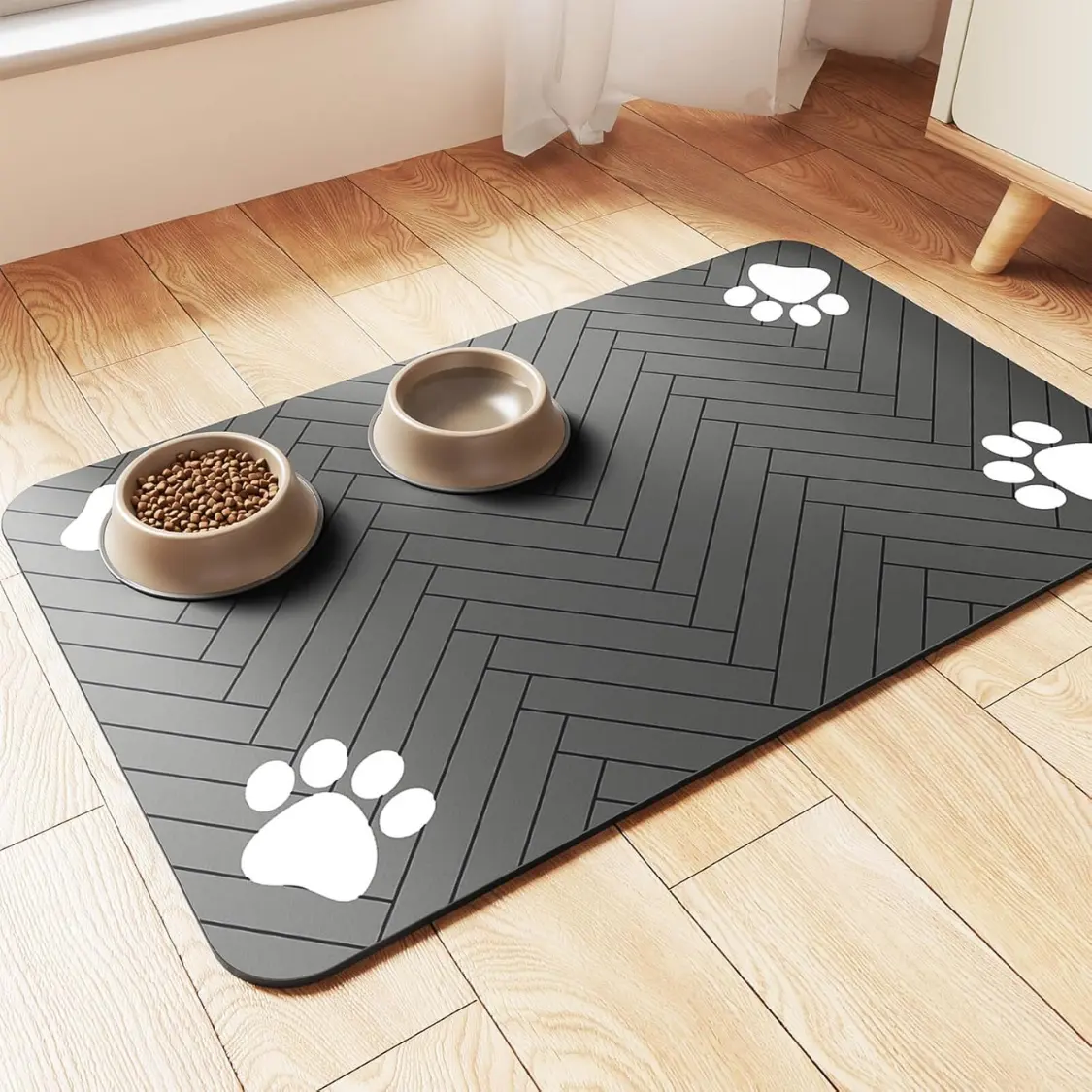 Pet Feeding Mat Absorbent Placemat