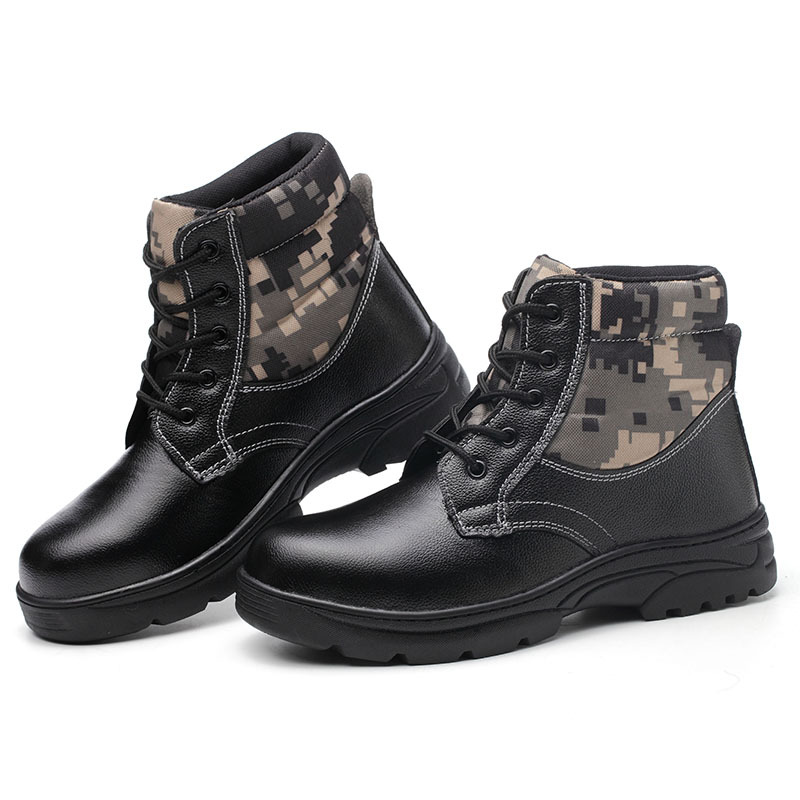 Title 6, Winter camouflage high-top cotton shoes