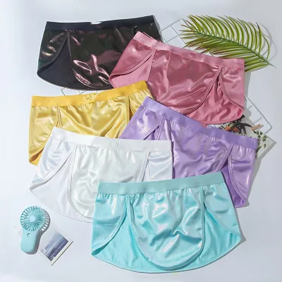 Home Shorts Thin Slit Design Men