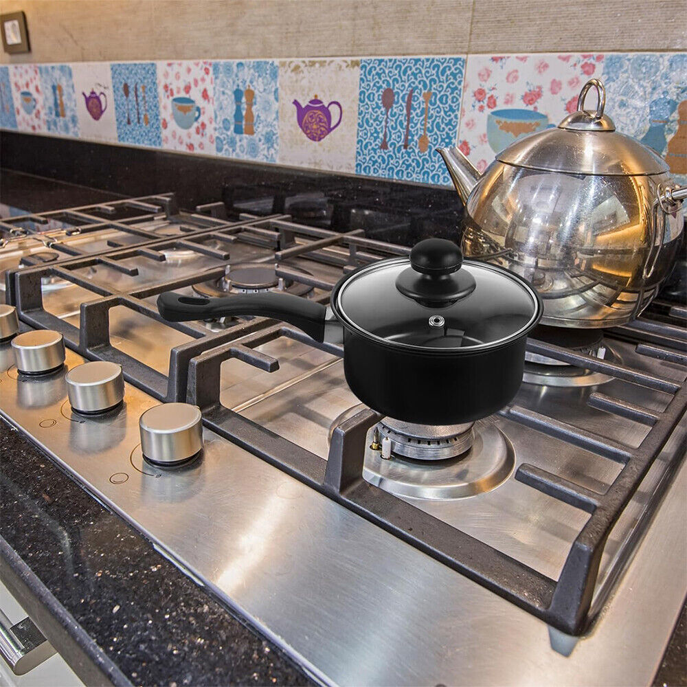 16pcs Cookware Set Pan Pot Non Stick Saucepans Frying Glass Lid — image 9