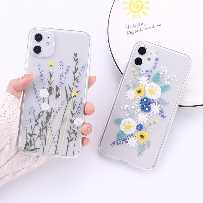 Small Flower Transparent Mobile Phone Case Soft - Image 5