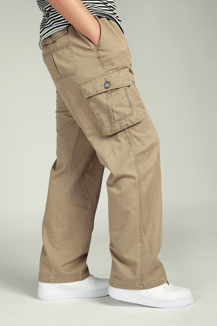 Title 7, Pantalones Casuales de Talla Grande para Hombre...