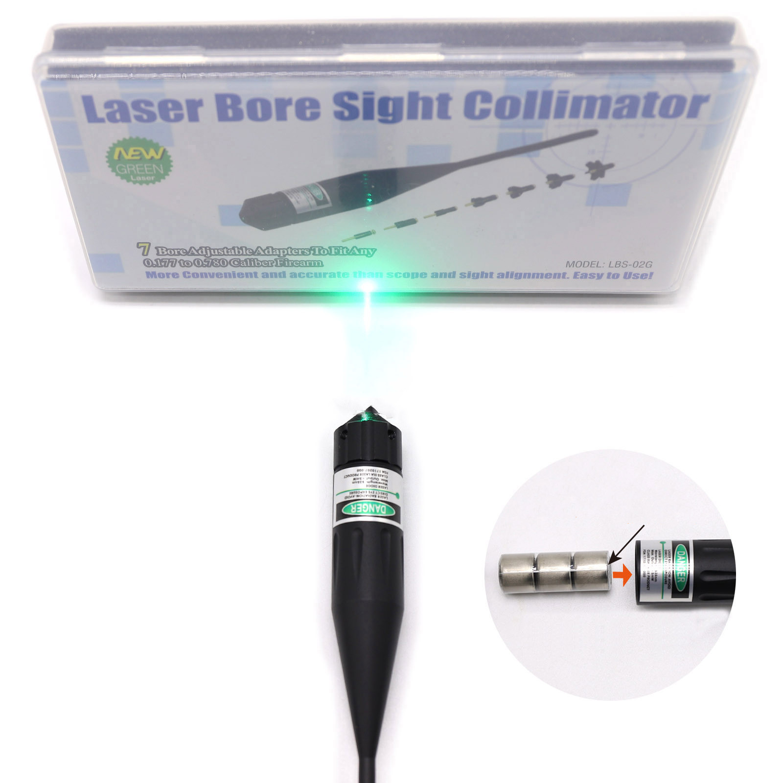 Adjustment-free Green Laser Calibrator