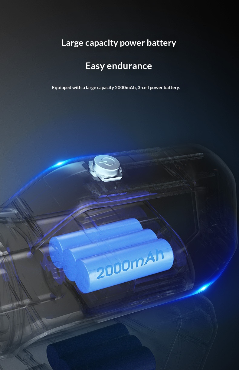 Multifunctional Cordless Handheld Vacuum Cleaner, Mini High Suction 2-in-1 Vacuum For Car & Home With Extension Tube 9