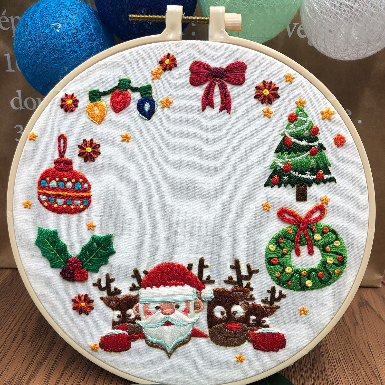 3d Embroidery Manual Diy Fabric Kit Material Package — image 1