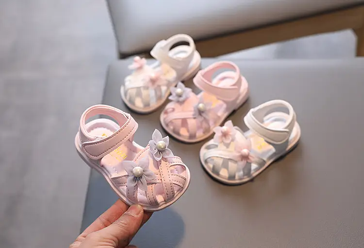 Baotou Anti-kick Soft Bottom Baby Toddler Shoes