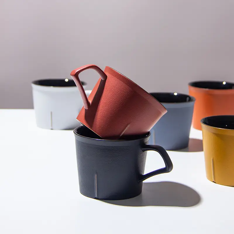 101-200ml Personality Simple Cup With Handle