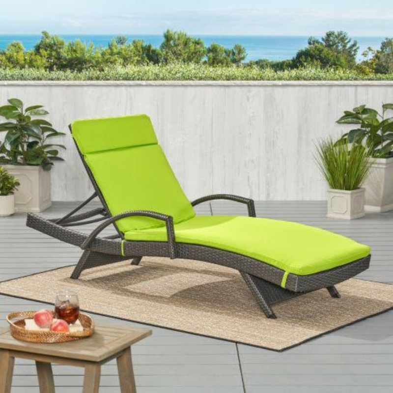 Two Salem Outdoor Lounge Chair Cushions, Lounge Chair Not Included.