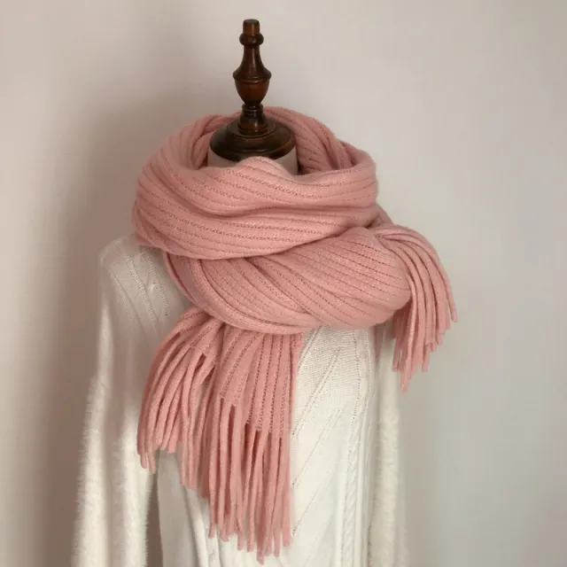 Winter Versatile Students Thickened Warm Scarves Pink - Shop at LoveMi