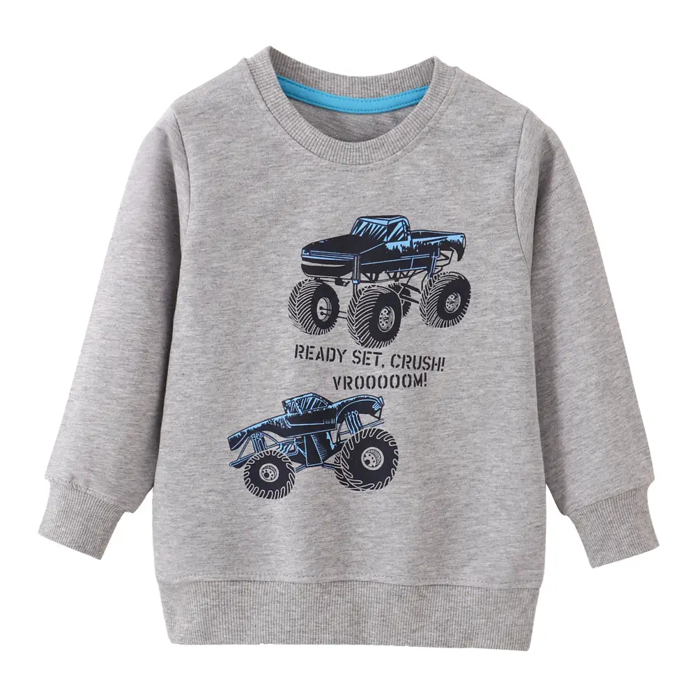 Boys' Fashion Casual Long-sleeved Sweater Top