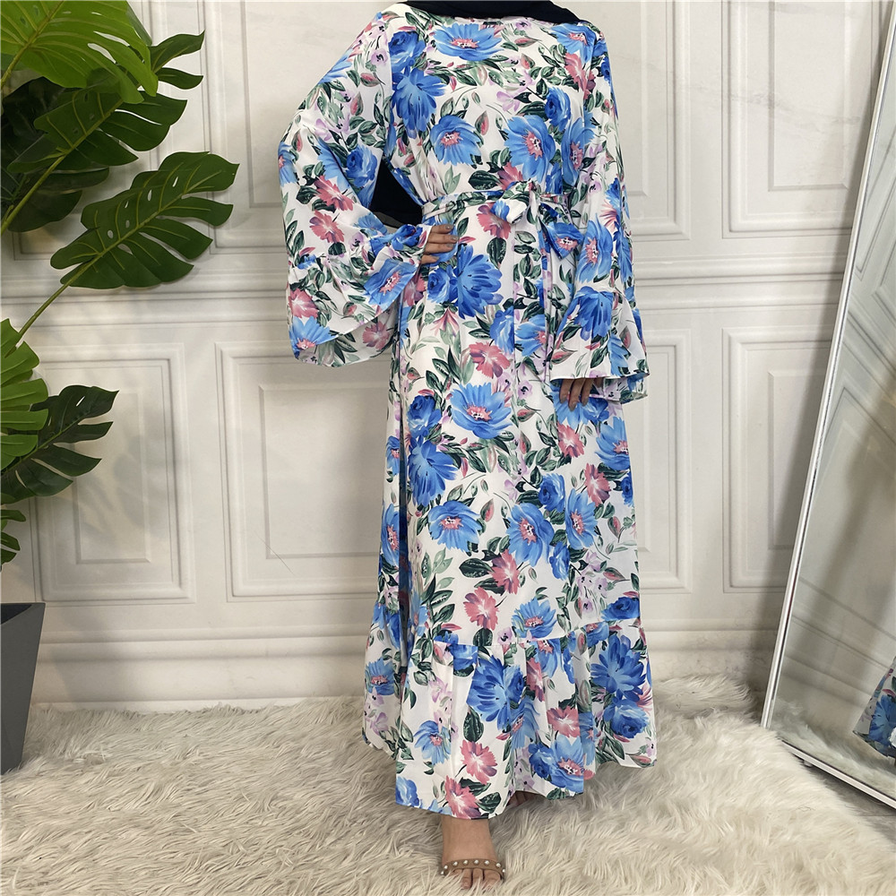 Print Hem Day Dress, picture 2 of 7