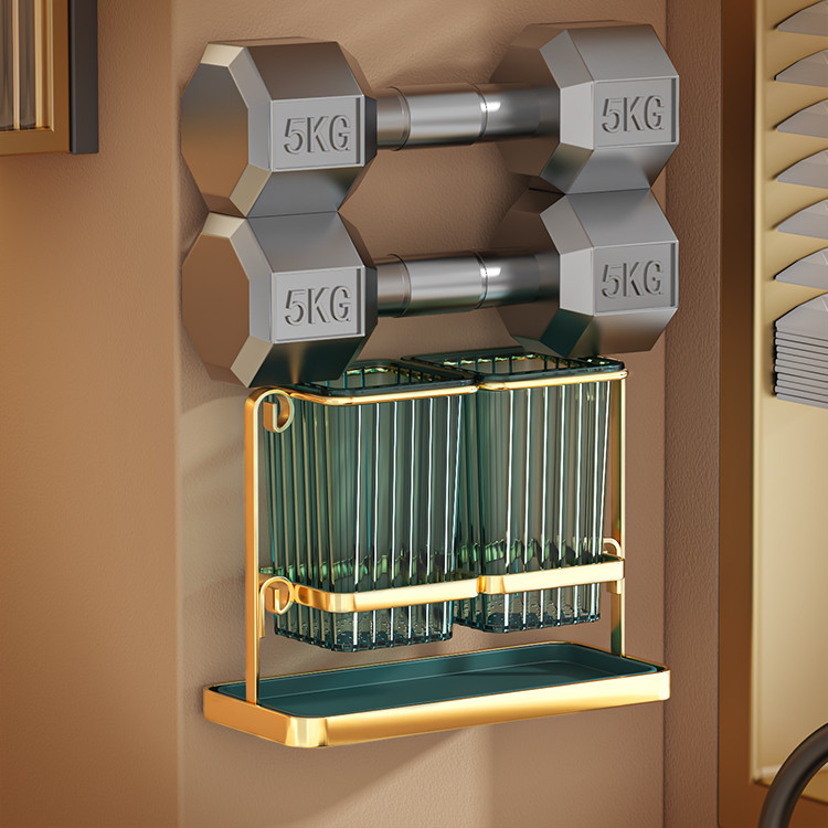 Draining Tube Wall-mounted Kitchen Rack Basket Chopsticks Cage