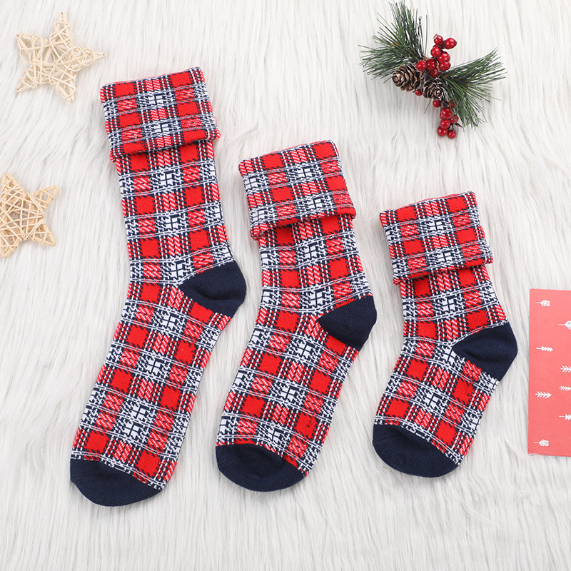 Title 2, Christmas all-match adult children socks