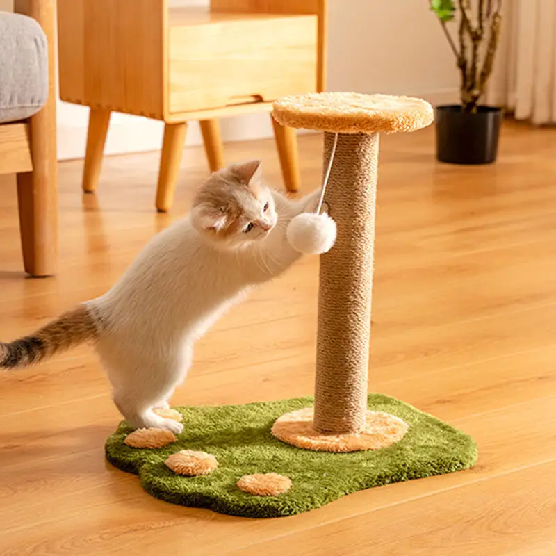 Cat Scratcher Sisal Vertical Durable Non-dandruff Anti-scratch Toy Cat