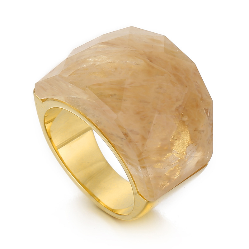 Women's Fashion Natural Stone Ring — foto 6