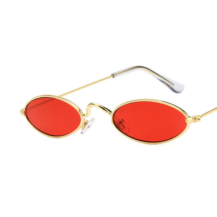 Title 3, Retro oval frame sunglasses Europe and America