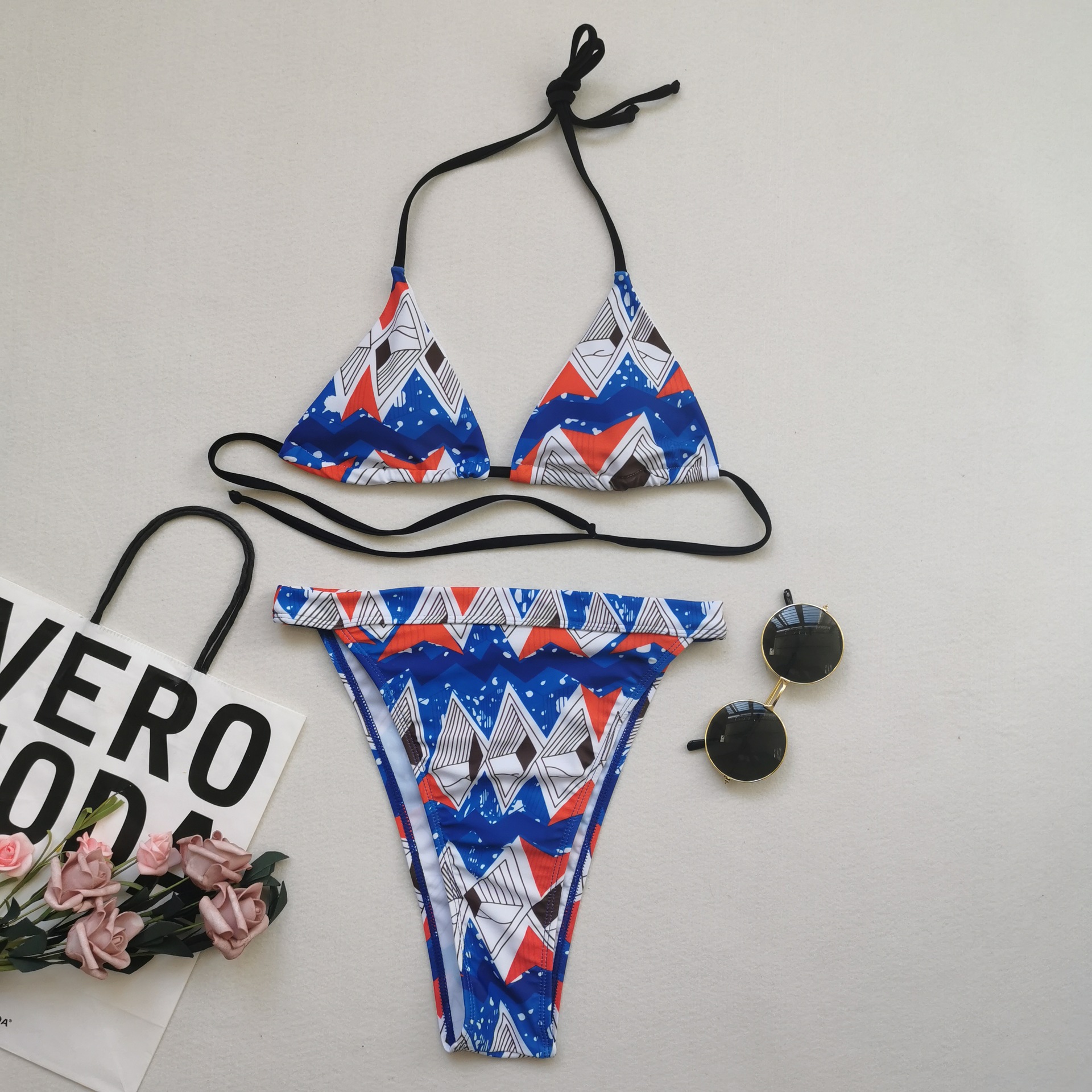 Title 6, Blouse split swimsuit bikini for a stylish beac...