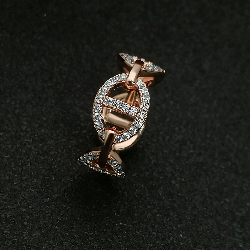 Female Sailor Ring Buckle Index Finger New Summer