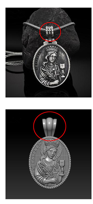 Man Pendant Catholic Cross Necklace Europe And America