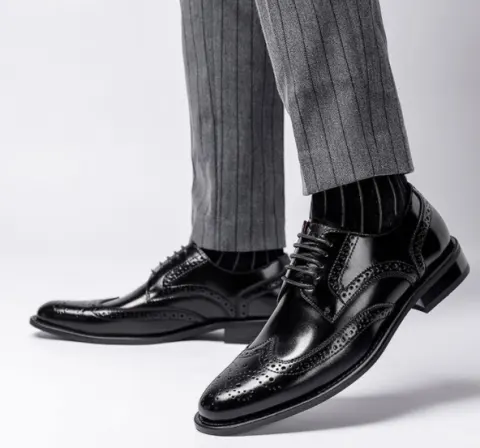 Genuine Leather Business Casual Dress British Style Shoes