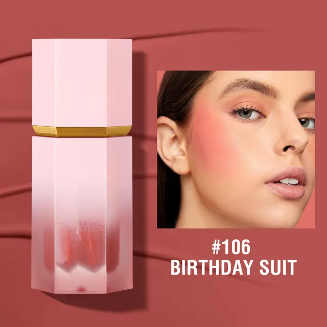 Colorful Liquid Powder Blusher For Beautifying And Brightening L232006 - Shop at LoveMi