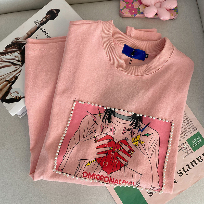 Women's Summer Loose Fashion Temperament Mid-length Top