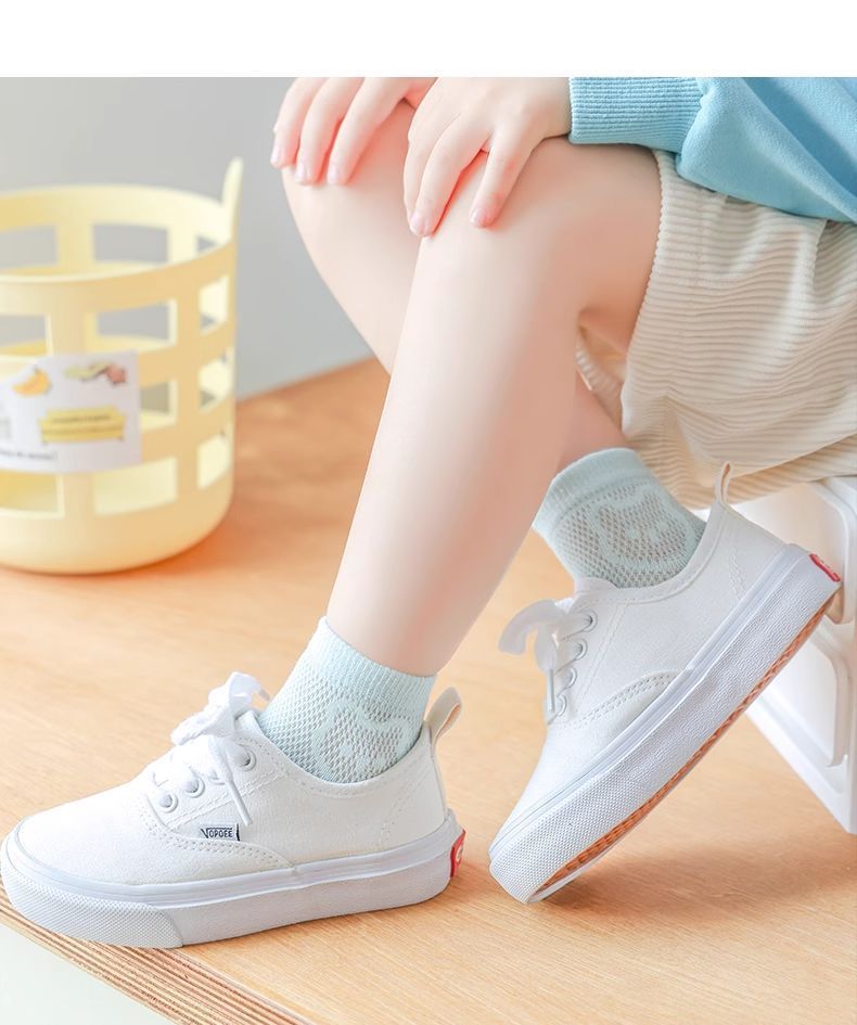 Thin Summer Socks For Boys And Girls, Spring & Summer Style, Breathable Mesh Short Princess Socks For Toddlers And Older Kids, Baby Boys And Girls